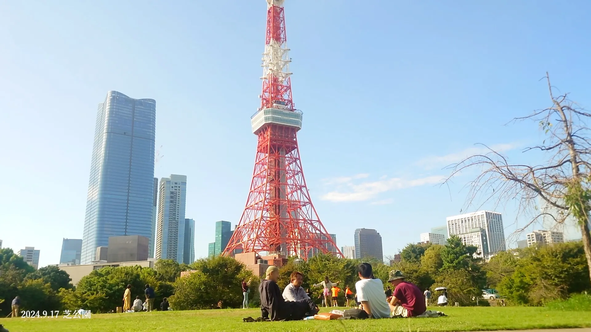 上水公園の様子